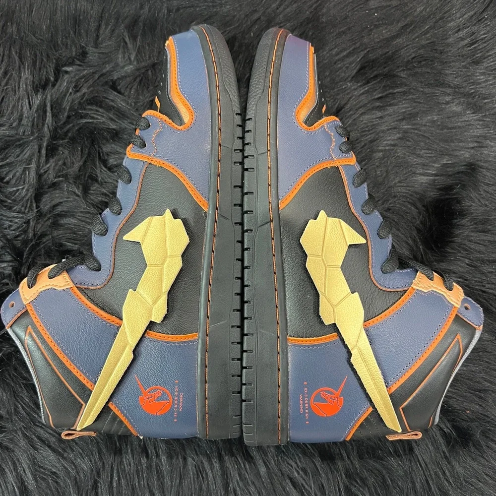 NIKE SB DUNK HIGH | RX-0 Unicorn Gundam 02 Banshee | Size 11m | DS OG ALL - Picture 6 of 10